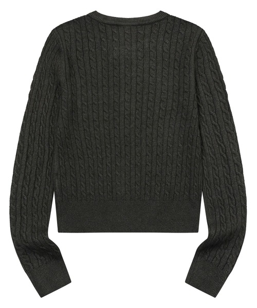 MUCENT（ムセント）の「MUCENT／ADIAN ニットカーディガン（カーディガン/ボレロ・レディース・ブラック/チャコール/ネイビー/グレー・FREE）」の22枚目の写真