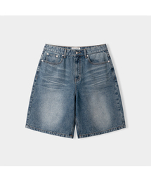 ANOLORCODE（アノローコード）の「ブリーズカーゴハーフデニムパンツ（2color）（その他パンツ）」