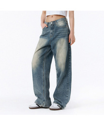 RANDOMOFF（ランダムオフ）の「BTB : SERENO WASHING JEANS [DUSTY BLUE]（デニムパンツ）」