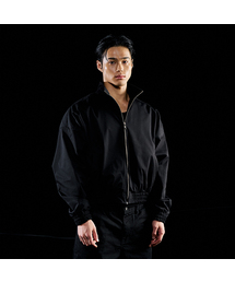 RVD（アールブイディー）の「(ボディビルダーキャンペーン) トラックスーツジャケット (ジェットブラック)（ナイロンジャケット）」