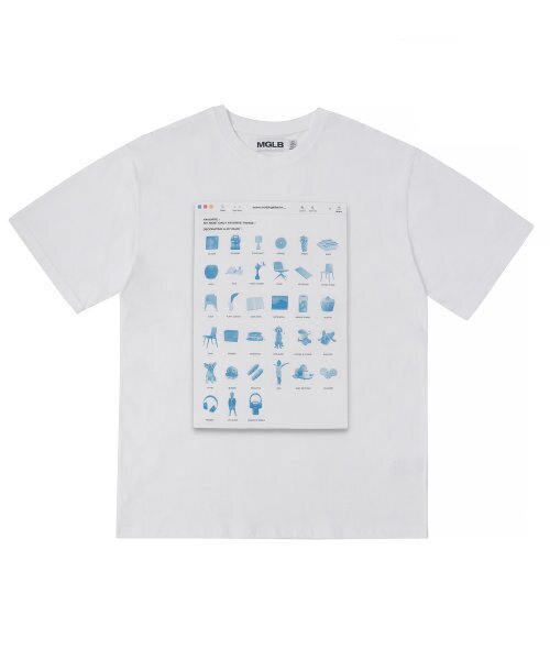MATCHGLOBE(マッチグローブ)の「フェイバリットフォルダーオーバーサイズTシャツ(ホワイト)(Tシャツ/カットソー・レディース・その他・FREE)」の4枚目の写真