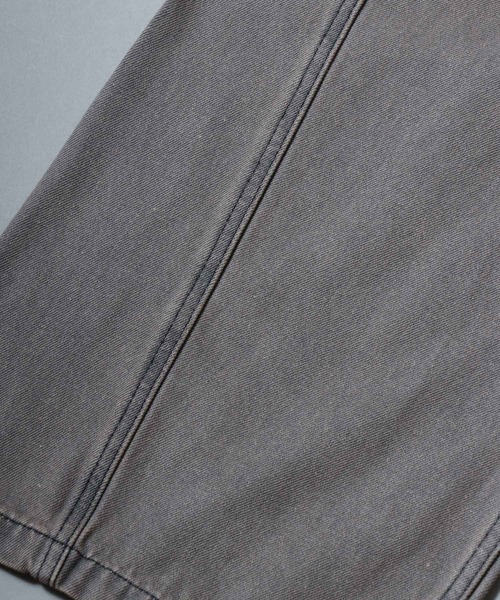 ANPAS(アンパス)の「Wide Curved Pants/ワイドデニムカーブパンツ バレルレッグパンツ ジーンズ デニムパンツ ボトムス メンズ レディース ユニセックス(デニムパンツ・メンズ・グレー/ブルー/ブラック/ブラウン・S/M/L/LL)」の11枚目の写真