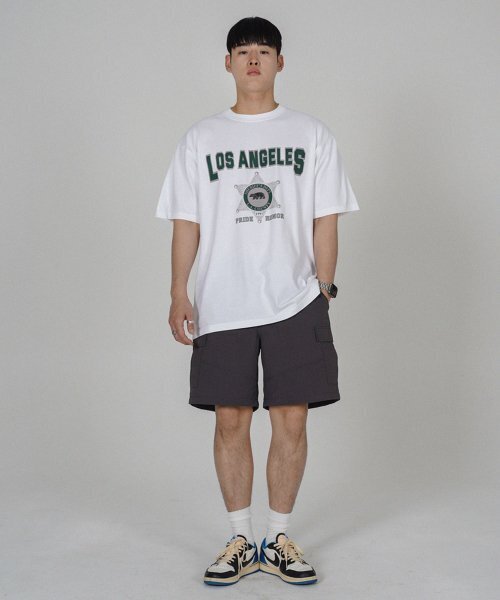 THE MILE（ザマイル）の「L.A COUNTY GARMENTS CREW [WHITE]（Tシャツ/カットソー・メンズ・その他・SMALL/MEDIUM/LARGE/X-LARGE/X-SMALL）」の4枚目の写真