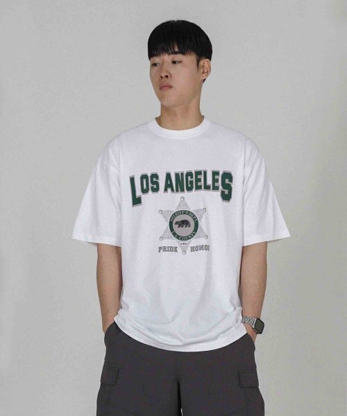 THE MILE（ザマイル）の「L.A COUNTY GARMENTS CREW [WHITE]（Tシャツ/カットソー・メンズ・その他・SMALL/MEDIUM/LARGE/X-LARGE/X-SMALL）」の7枚目の写真