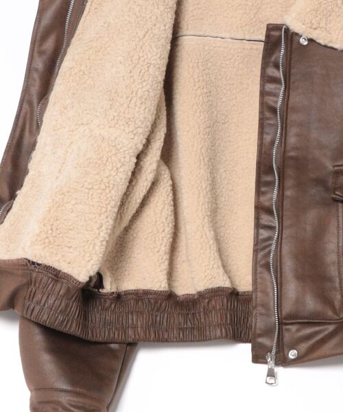 Partina パルティナ リアルムートンジャケット ムートンコート 50