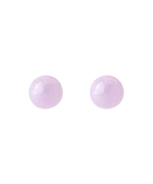 ANEMONE(アネモネ)の「カラースフィアピアス(ピアス(両耳用)・レディース・ブラック/ブルー/ターコイズブルー/ピンク/レッド/ホワイト/パープル・FREE)」の5枚目の写真