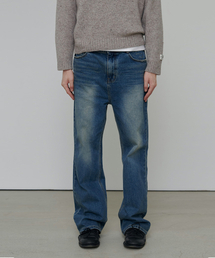 IRIS SEMI-FLARE PANTS-DEEPBEIGE