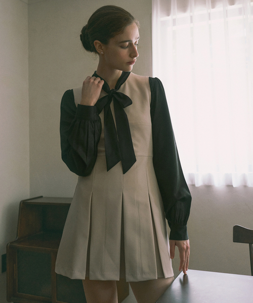 REORG(リオルグ)の「MOR SCARF BLOUSE BLACK(シャツ/ブラウス・レディース・その他・FREE)」の4枚目の写真