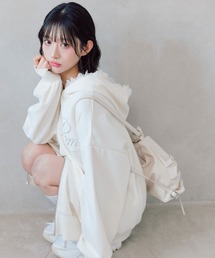 OLIVE des OLIVE | ロゴ入りレースパーカー(パーカー)