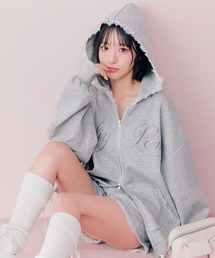 OLIVE des OLIVE | ロゴ入りレースパーカー(パーカー)