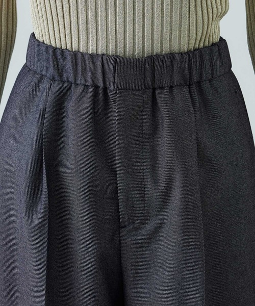 ROPE'（ロペ）の「トリアセツイル ワンタックイージーワイドパンツ(デニムライク)/イージーケア・セットアップ対応（スラックス・レディース・ブラック/ブルー系その他3・36/38/40）」の16枚目の写真
