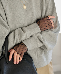 JOURNAL STANDARD relume | 《追加》チュールドットハイネック(Tシャツ/カットソー)