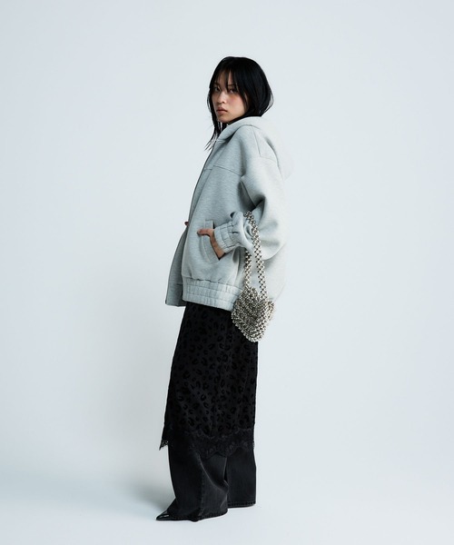 JEANASIS(ジーナシス)の「レーストリムサテンキャミワンピース/650164(ワンピース・レディース・ブラック系その他/ホワイト系その他・FREE)」の13枚目の写真