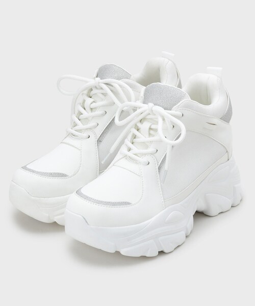 ESPERANZA（エスペランサ）の「きゅんフィットハートチャームスニーカー（スニーカー・レディース・ブラック/ブラウン系8/ホワイト・LL/L/M/S）」の9枚目の写真