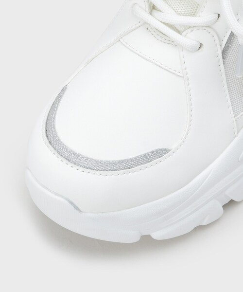 ESPERANZA（エスペランサ）の「きゅんフィットハートチャームスニーカー（スニーカー・レディース・ブラック/ブラウン系8/ホワイト・LL/L/M/S）」の12枚目の写真