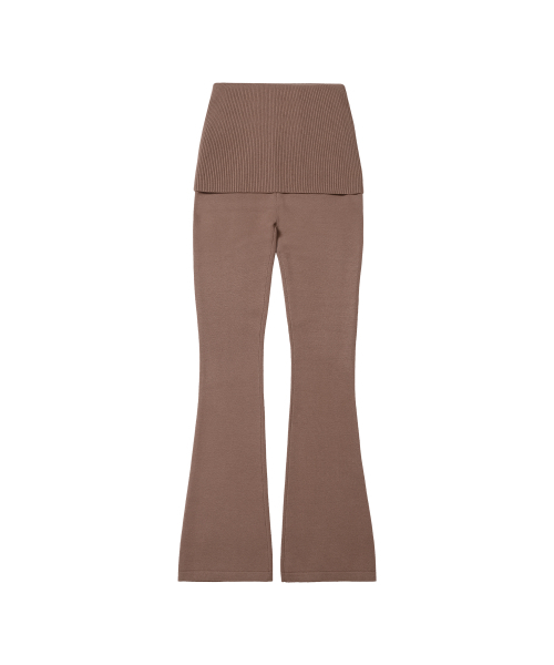 Leggings Pants Rose Brown