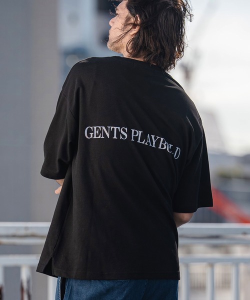 CAMBIO(カンビオ)の「mt10180- Cool Touch USA Cotton Print Pocket Tee プリントTシャツ(AI-261-003)(Tシャツ/カットソー・メンズ・ホワイト/ブラック/グレー・S/M/L)」の1枚目の写真