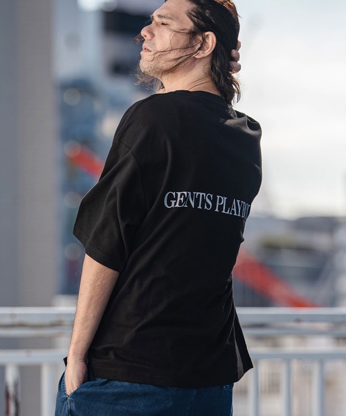 CAMBIO(カンビオ)の「mt10180- Cool Touch USA Cotton Print Pocket Tee プリントTシャツ(AI-261-003)(Tシャツ/カットソー・メンズ・ホワイト/ブラック/グレー・S/M/L)」の9枚目の写真