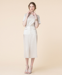 DE PERI MERA（ペリー メラ）の「ペニープリーツスカート [エッグシェルクリーム]（スカート）」