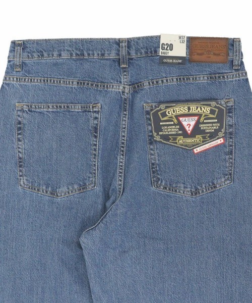 STYLISE（スタイライズ）の「【GUESS】GUESS JEANS G20 Super Baggy / インディゴブルー  [M5BA0ED5M54]（デニムパンツ・メンズ・ブルー・32/30）」の4枚目の写真