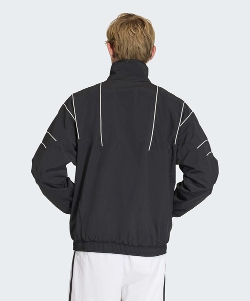 adidas（アディダス）の「カットライン トラックトップ / ジャージ / トラックジャケット / アディダスオリジナルス adidas Originals（ジャージ・メンズ・ベージュ/ブラック・3XL/MEDIUM/SMALL/X-SMALL/XX-LARGE/LARGE/X-LARGE/XX-SMALL）」の3枚目の写真