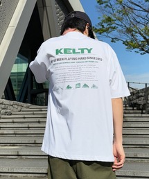 KELTY(�P���e�B)�́yKELTY�z�ʒ� ����W�J Back Print vintage archive classical LOGO crewneck S/S Tee TYPE-1 ���B���e�[�W �A�[�J�C�u�N���V�J�����S T�V���c(T�V���c/�J�b�g�\�[)