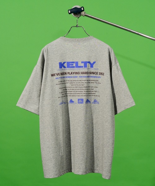KELTY(ケルティ)の「別注【KELTY】限定展開/バックプリント ヴィンテージアーカイブ クルーネックTシャツ / 古着風 アメカジ 半袖T / ユニセックス(Tシャツ/カットソー・レディース・ネイビー/ホワイト/ピンク/グレー/ブラック・XS/S/M/L)」の14枚目の写真