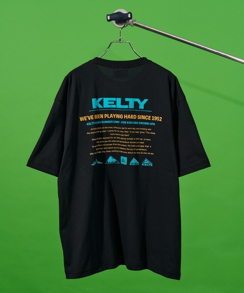 KELTY(ケルティ)の「別注【KELTY】限定展開/バックプリント ヴィンテージアーカイブ クルーネックTシャツ / 古着風 アメカジ 半袖T / ユニセックス(Tシャツ/カットソー・レディース・ネイビー/ホワイト/ピンク/グレー/ブラック・XS/S/M/L)」の13枚目の写真