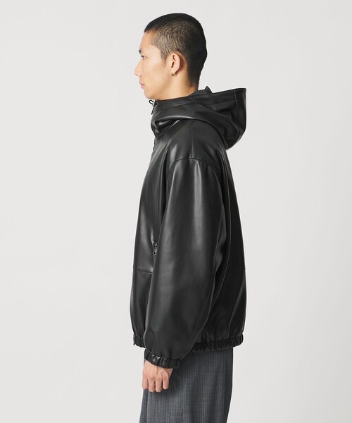 UNITED ARROWS & SONS(ユナイテッドアローズアンドサンズ)の「<UNITED ARROWS & SONS> F/LTR HOODIE/ジャケット(ブルゾン・メンズ・ブラック・XL/S/M/L)」の6枚目の写真