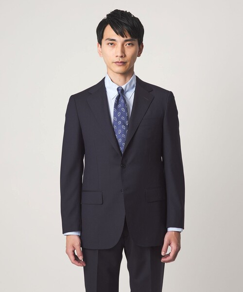 green label relaxing（グリーンレーベルリラクシング）の「GUABELLO モヘヤ混トロピカル 3B HXD スーツジャケット（スーツジャケット・メンズ・ダークブラウン/ネイビー・46/48/50/44/52/42）」の5枚目の写真