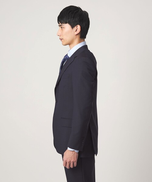green label relaxing（グリーンレーベルリラクシング）の「GUABELLO モヘヤ混トロピカル 3B HXD スーツジャケット（スーツジャケット・メンズ・ダークブラウン/ネイビー・46/48/50/44/52/42）」の6枚目の写真
