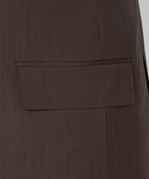 green label relaxing（グリーンレーベルリラクシング）の「GUABELLO モヘヤ混トロピカル 3B HXD スーツジャケット（スーツジャケット・メンズ・ダークブラウン/ネイビー・46/48/50/44/52/42）」の14枚目の写真