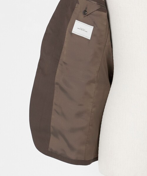 green label relaxing（グリーンレーベルリラクシング）の「GUABELLO モヘヤ混トロピカル 3B HXD スーツジャケット（スーツジャケット・メンズ・ダークブラウン/ネイビー・46/48/50/44/52/42）」の18枚目の写真