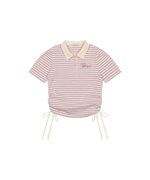 L17 COLLAR T-SHIRT(PINK)