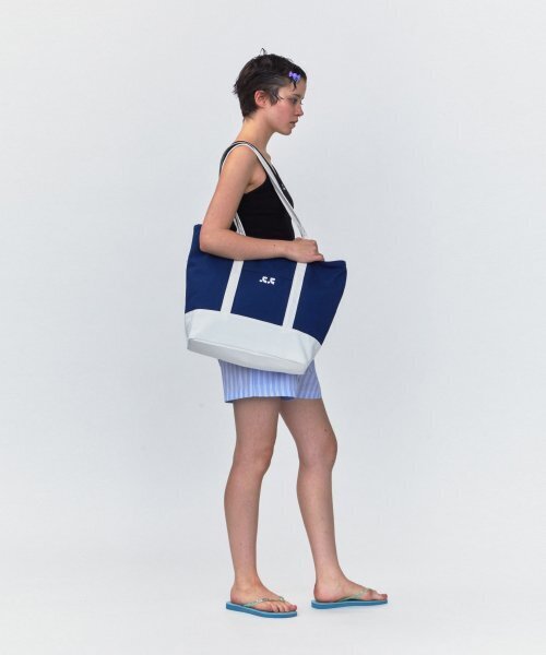 Rest&Recreation（レストアンドレクリエーション）の「RR CANVAS SHOULDER BAG_NAVY（ショルダーバッグ・レディース・その他・ONE SIZE）」の3枚目の写真