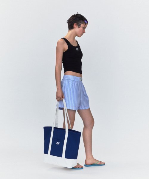 Rest&Recreation（レストアンドレクリエーション）の「RR CANVAS SHOULDER BAG_NAVY（ショルダーバッグ・レディース・その他・ONE SIZE）」の4枚目の写真