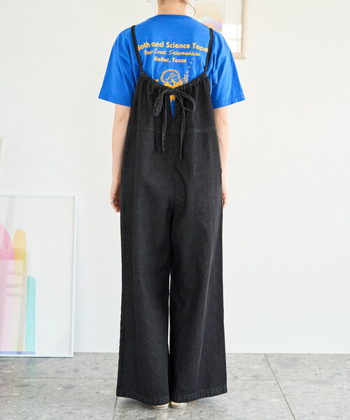 セール】限定展開 紐 デニム サロペット（サロペット/オーバーオール