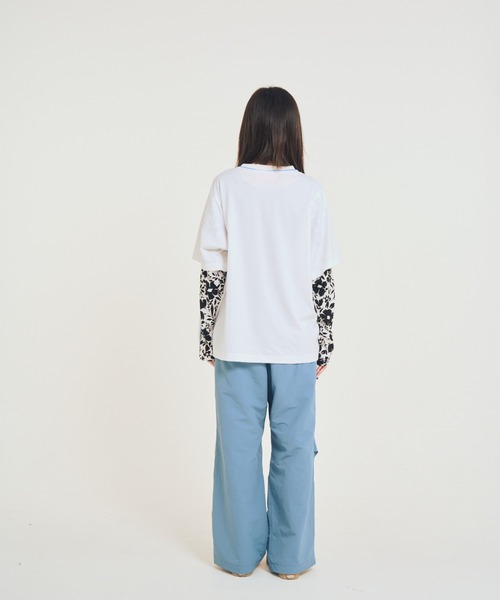 EFFECTEN（エフェクテン）の「【EFFECTEN】Fake layered L/S Tee（Tシャツ/カットソー・メンズ・グレー系その他/ホワイト系その他・FREE）」の5枚目の写真