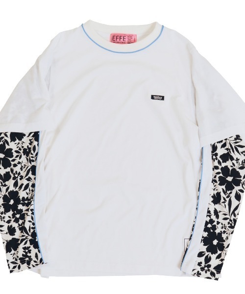 EFFECTEN（エフェクテン）の「【EFFECTEN】Fake layered L/S Tee（Tシャツ/カットソー・メンズ・グレー系その他/ホワイト系その他・FREE）」の9枚目の写真