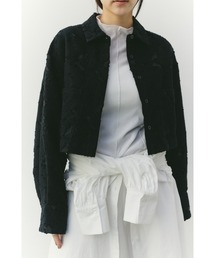 STYLEMIXER | ジャガードショートジャケット(テーラードジャケット)