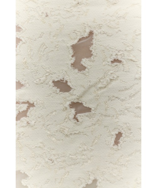 STYLEMIXER（スタイルミキサー）の「ジャガードショートジャケット（テーラードジャケット・レディース・アイボリー/ブラック・FREE）」の17枚目の写真