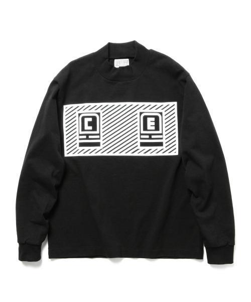 C.E（シーイー）の「C.E / BOLD ロゴ タートルネック ロングスリーブTシャツ（Tシャツ/カットソー・メンズ・ブラック/ホワイト・LARGE/X-LARGE/MEDIUM/SMALL）」の11枚目の写真