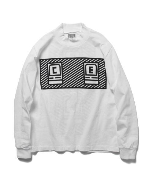 C.E（シーイー）の「C.E / BOLD ロゴ タートルネック ロングスリーブTシャツ（Tシャツ/カットソー・メンズ・ブラック/ホワイト・LARGE/X-LARGE/MEDIUM/SMALL）」の12枚目の写真