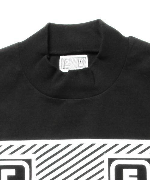 C.E（シーイー）の「C.E / BOLD ロゴ タートルネック ロングスリーブTシャツ（Tシャツ/カットソー・メンズ・ブラック/ホワイト・LARGE/X-LARGE/MEDIUM/SMALL）」の8枚目の写真
