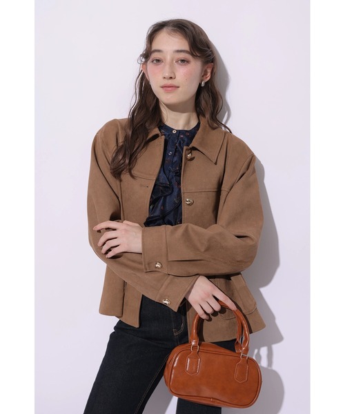 Rirandture(リランドチュール)の「チェリープリントフリルブラウス(シャツ/ブラウス・レディース・ネイビー/オフホワイト・2)」の15枚目の写真