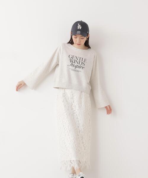 PROPORTION BODY DRESSING（プロポーションボディドレッシング）の「レースタイトスカート / 1216120204（スカート・レディース・ネイビー/ベージュ/ホワイト系その他・SMALL/MEDIUM/P/S）」の2枚目の写真