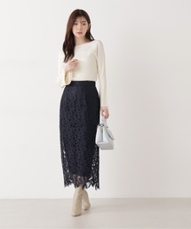 PROPORTION BODY DRESSING | レースタイトスカート / 1216120204(スカート)