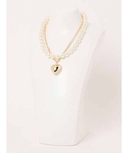 jouetie（ジュエティ）の「パールコンビネックレス（ネックレス・レディース・シルバー/ゴールド・FREE）」の2枚目の写真