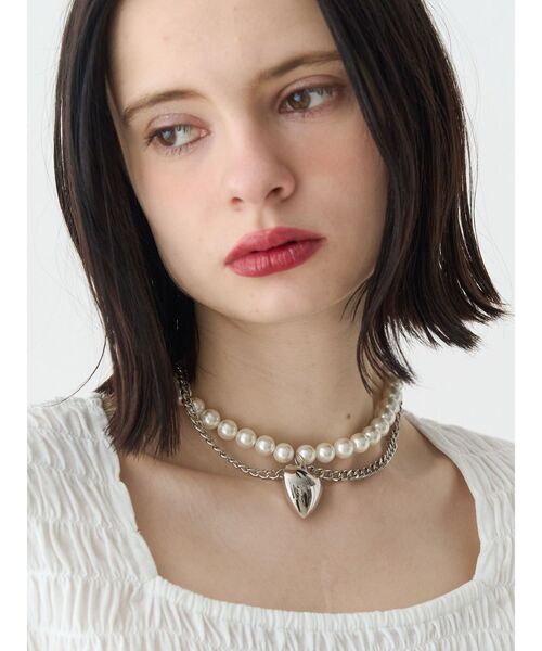 jouetie（ジュエティ）の「パールコンビネックレス（ネックレス・レディース・シルバー/ゴールド・FREE）」の7枚目の写真