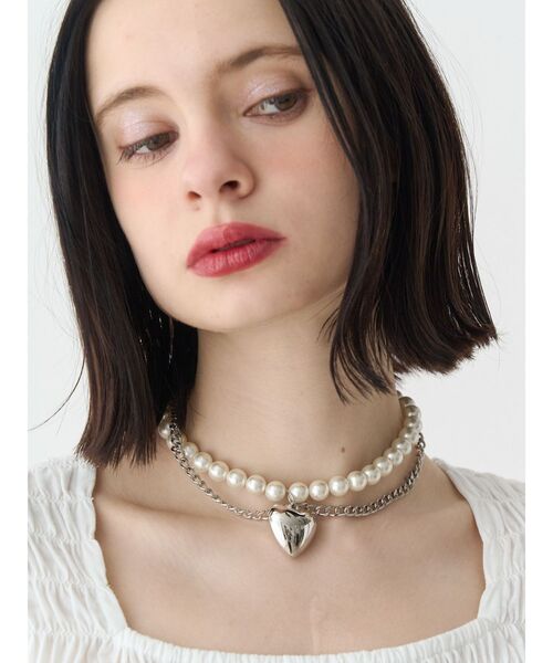 jouetie（ジュエティ）の「パールコンビネックレス（ネックレス・レディース・シルバー/ゴールド・FREE）」の8枚目の写真